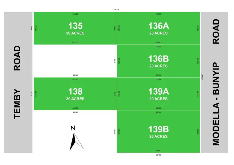 Floorplan of Homely rural property listing, C A 136B Bunyip - Modella Road, Iona VIC 3815