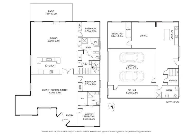 Floorplan of Homely house listing, 4 Aberdeen Avenue, Greenvale VIC 3059