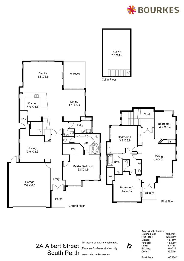 Floorplan of Homely house listing, 2A Albert Street, South Perth WA 6151
