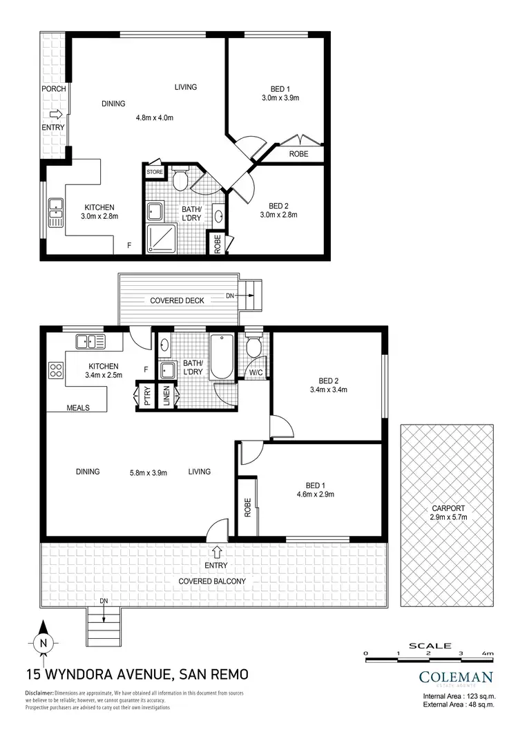 Floorplan of Homely house listing, 15 Wyndora Avenue, San Remo NSW 2262