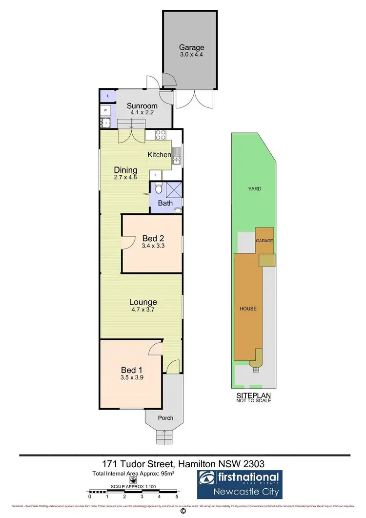 Floorplan of Homely house listing, 171 Tudor Street, Hamilton NSW 2303