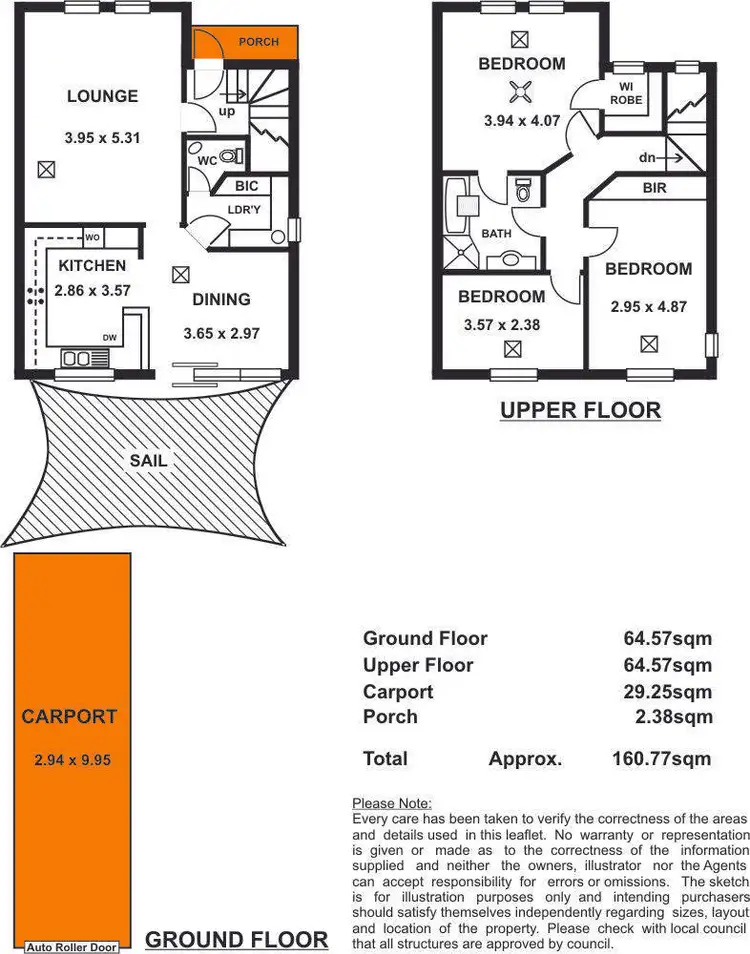 Floorplan of Homely townhouse listing, 24 McCole Circuit, Allenby Gardens SA 5009