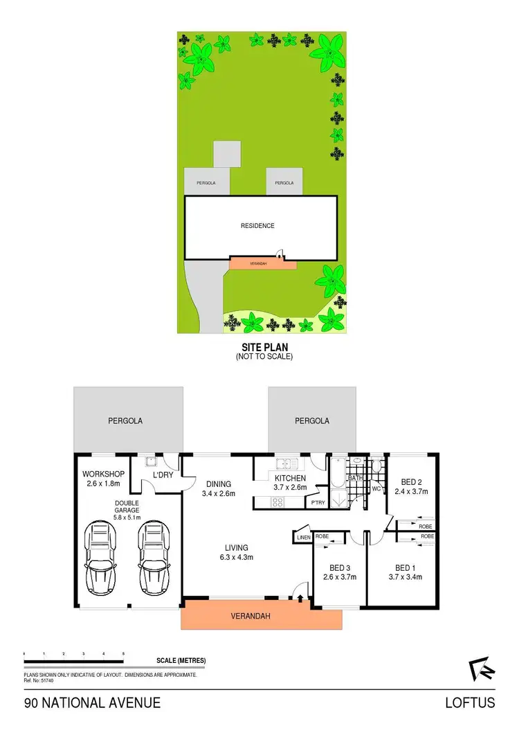 Floorplan of Homely house listing, 90 National Avenue, Loftus NSW 2232