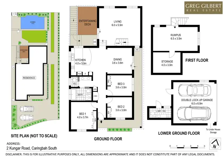 Floorplan of Homely house listing, 2 Kungar Road, Caringbah South NSW 2229