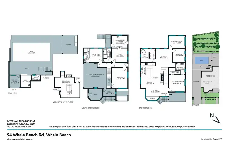 Floorplan of Homely house listing, 94 Whale Beach Road, Whale Beach NSW 2107