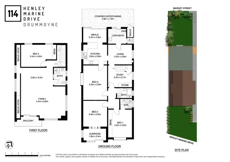 Floorplan of Homely house listing, 114 Henley Marine Drive, Drummoyne NSW 2047