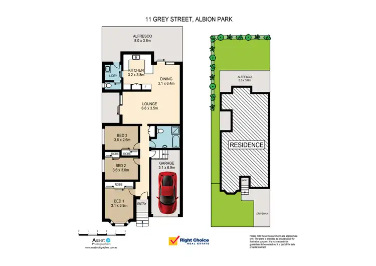 Floorplan of Homely villa listing, 11 Grey Street, Albion Park NSW 2527