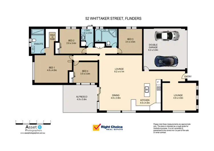 Floorplan of Homely house listing, 52 Whittaker Street, Flinders NSW 2529