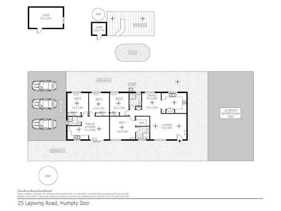 Floorplan of Homely house listing, Address available on request