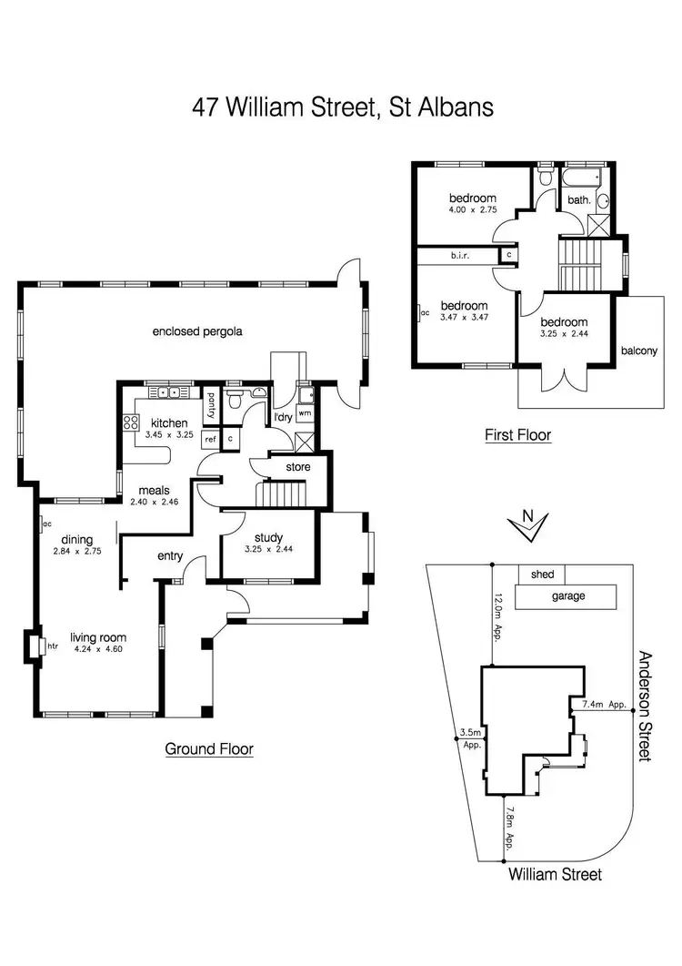 Floorplan of Homely house listing, 47 William Street, St Albans VIC 3021