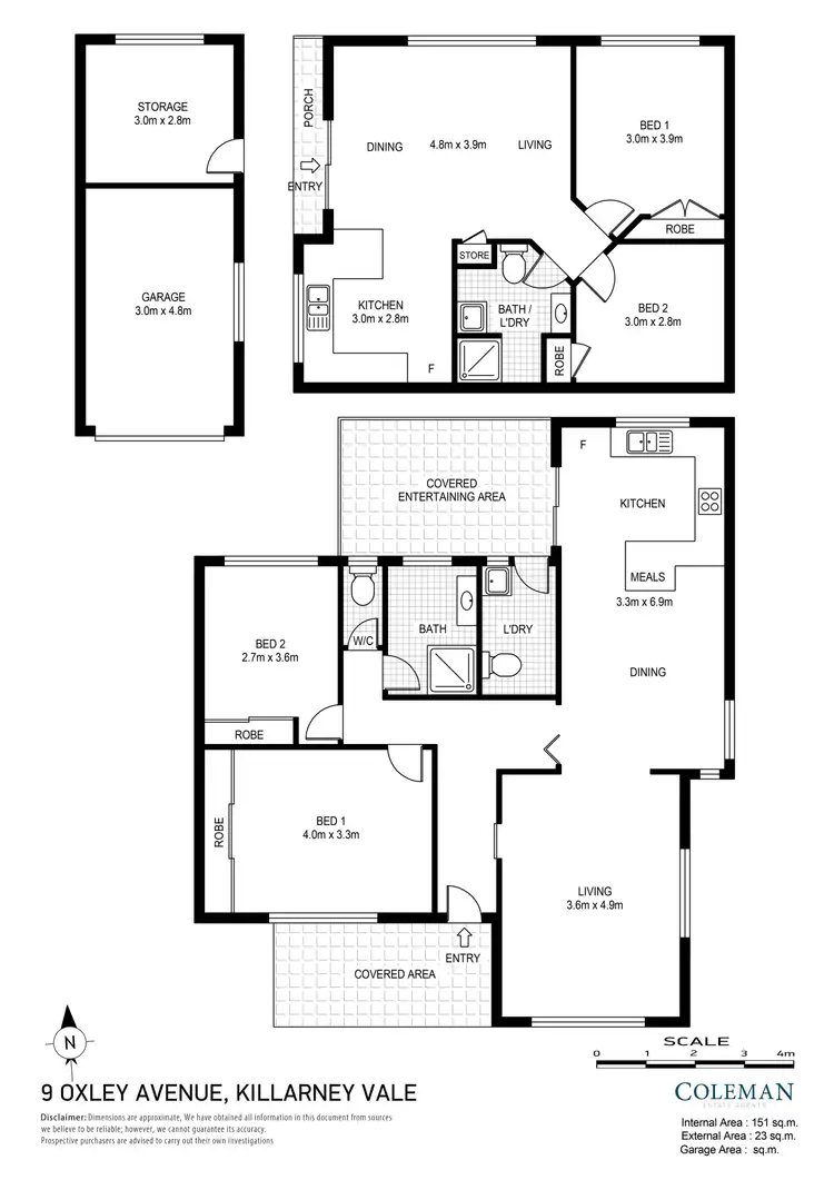 Floorplan of Homely house listing, 9 Oxley Road, Killarney Vale NSW 2261