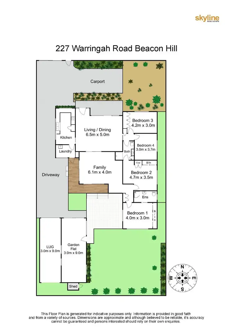 Floorplan of Homely house listing, 227 Warringah Road, Beacon Hill NSW 2100