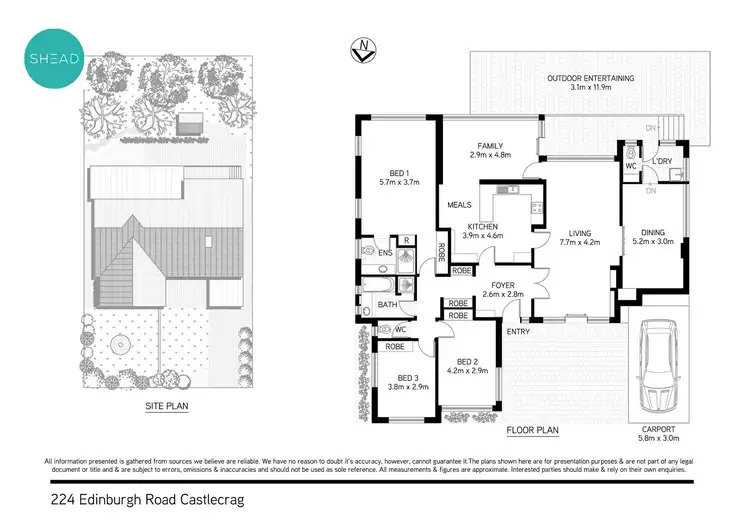 Floorplan of Homely house listing, 224 Edinburgh Road, Castlecrag NSW 2068