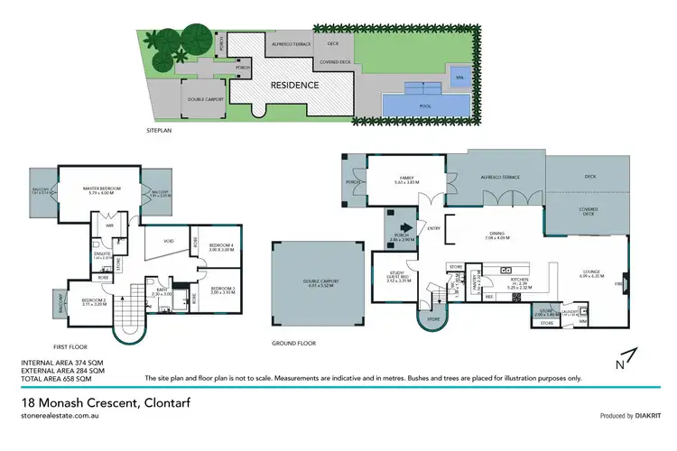 Floorplan of Homely house listing, 18 Monash Crescent, Clontarf NSW 2093