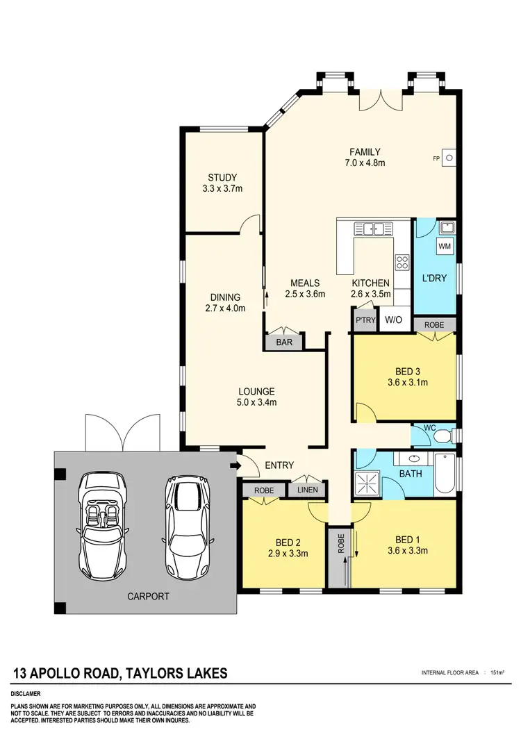 Floorplan of Homely house listing, 13 Apollo Road, Taylors Lakes VIC 3038