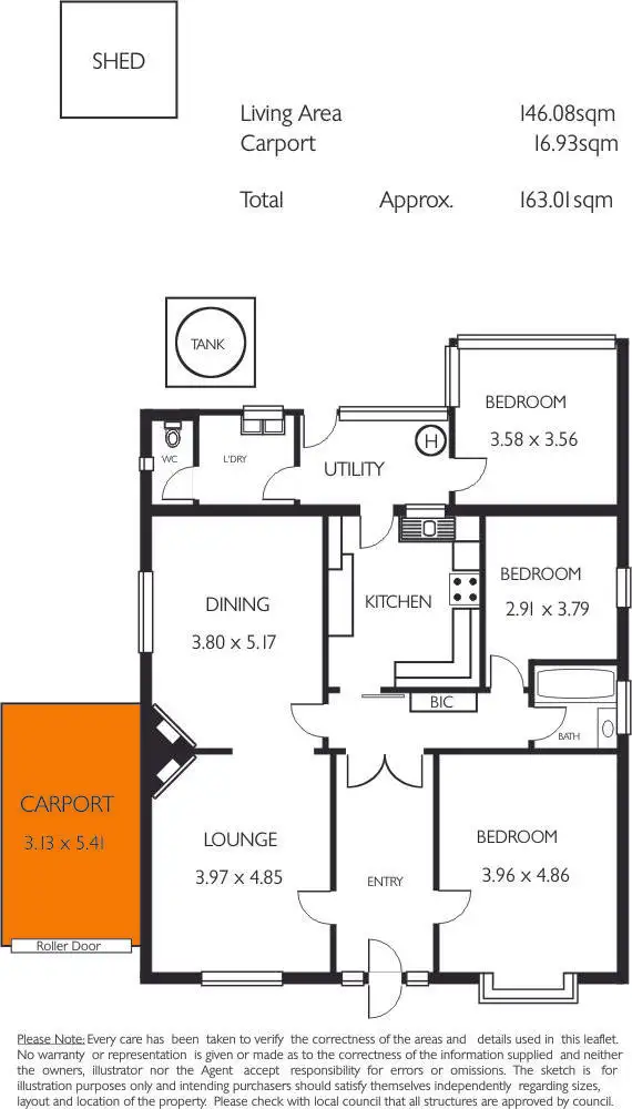 Floorplan of Homely house listing, 326 Kensington Road, Leabrook SA 5068