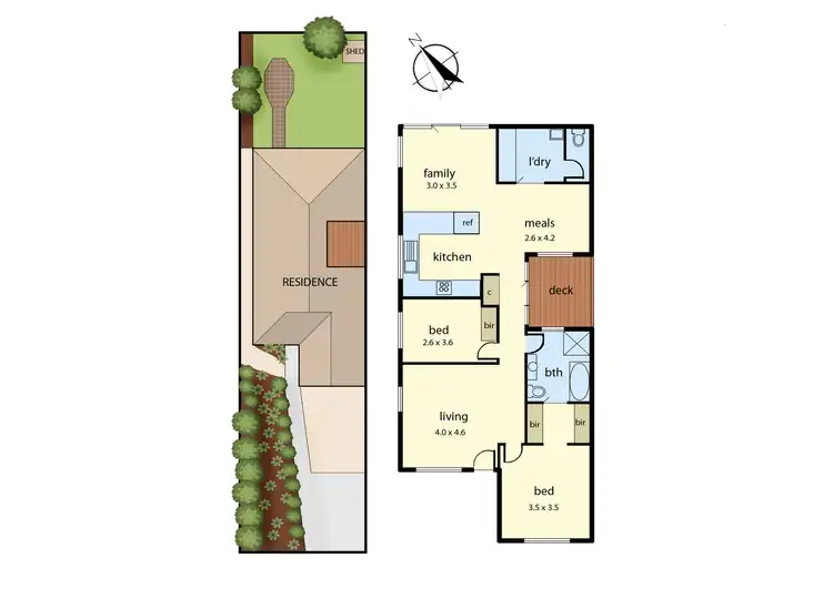 Floorplan of Homely house listing, 8B Stringybark Court, Berwick VIC 3806