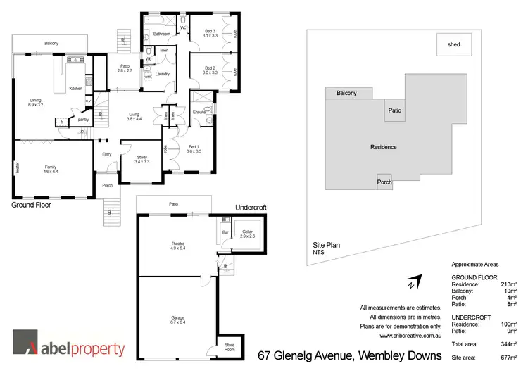 Floorplan of Homely house listing, 67 Glenelg Avenue, Wembley Downs WA 6019