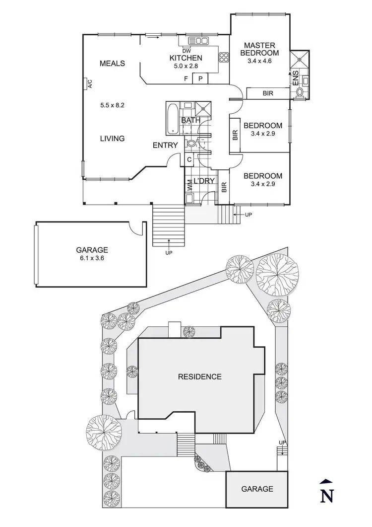 Floorplan of Homely unit listing, 3/119 Parker Street, Templestowe VIC 3106