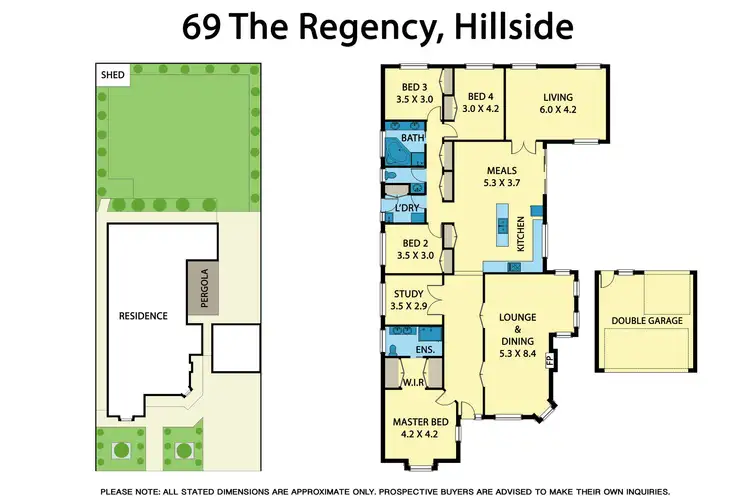 Floorplan of Homely house listing, 69 The Regency, Hillside VIC 3037