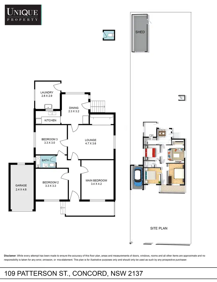 Floorplan of Homely house listing, 109 Patterson Street, Concord NSW 2137