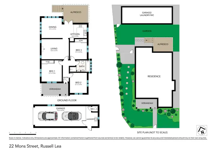 Floorplan of Homely house listing, 22 Mons Street, Russell Lea NSW 2046