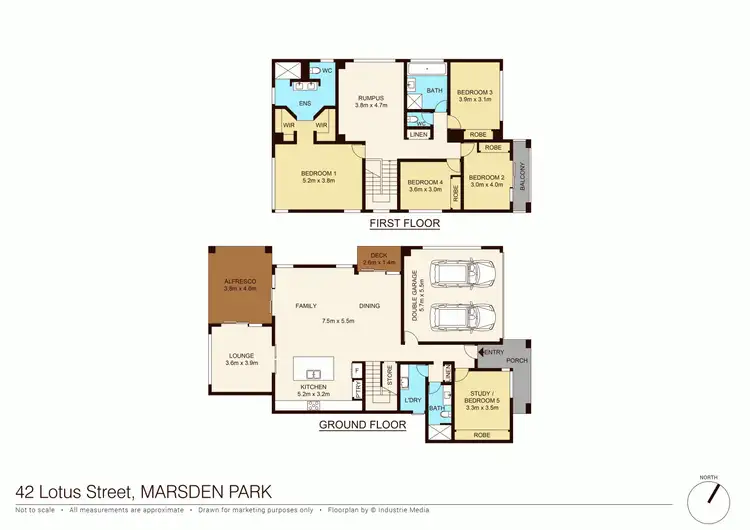 Floorplan of Homely house listing, 42 Lotus Street, Marsden Park NSW 2765