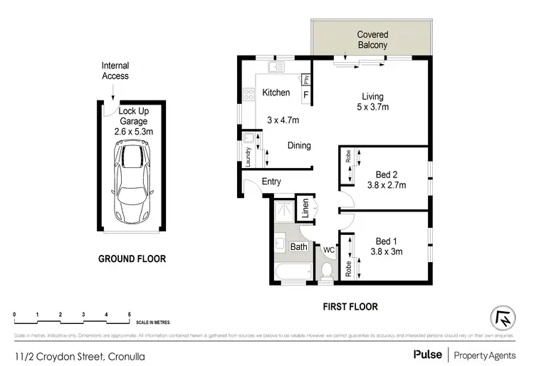 Floorplan of Homely apartment listing, 11/2 Croydon Street, Cronulla NSW 2230