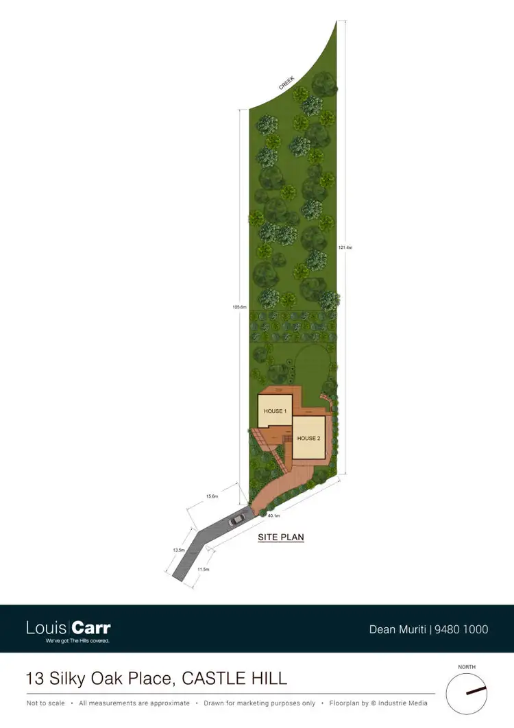 Floorplan of Homely house listing, 13 Silky Oak Place, Castle Hill NSW 2154