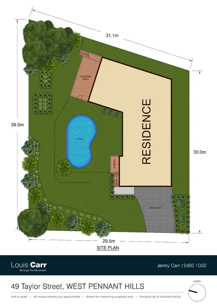 Floorplan of Homely house listing, 49 Taylor Street, West Pennant Hills NSW 2125