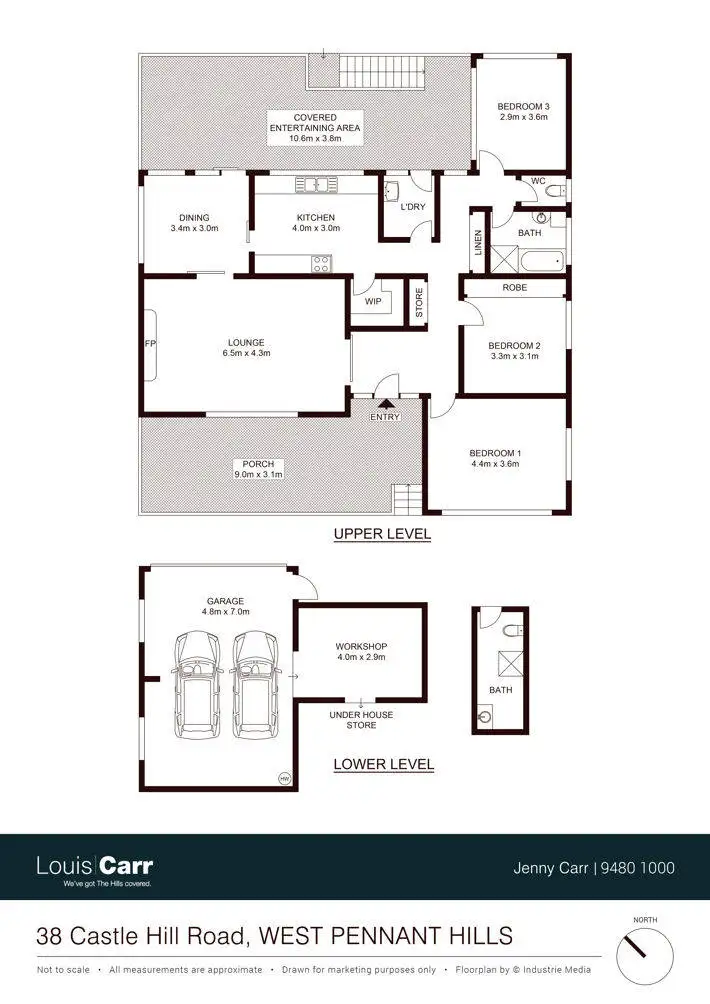 Floorplan of Homely house listing, 38 Castle Hill Road, West Pennant Hills NSW 2125
