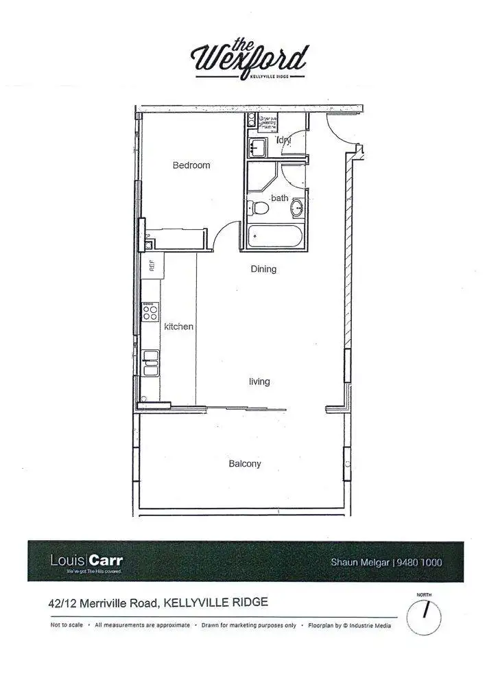 Floorplan of Homely apartment listing, 42/12 Merriville Road, Kellyville Ridge NSW 2155