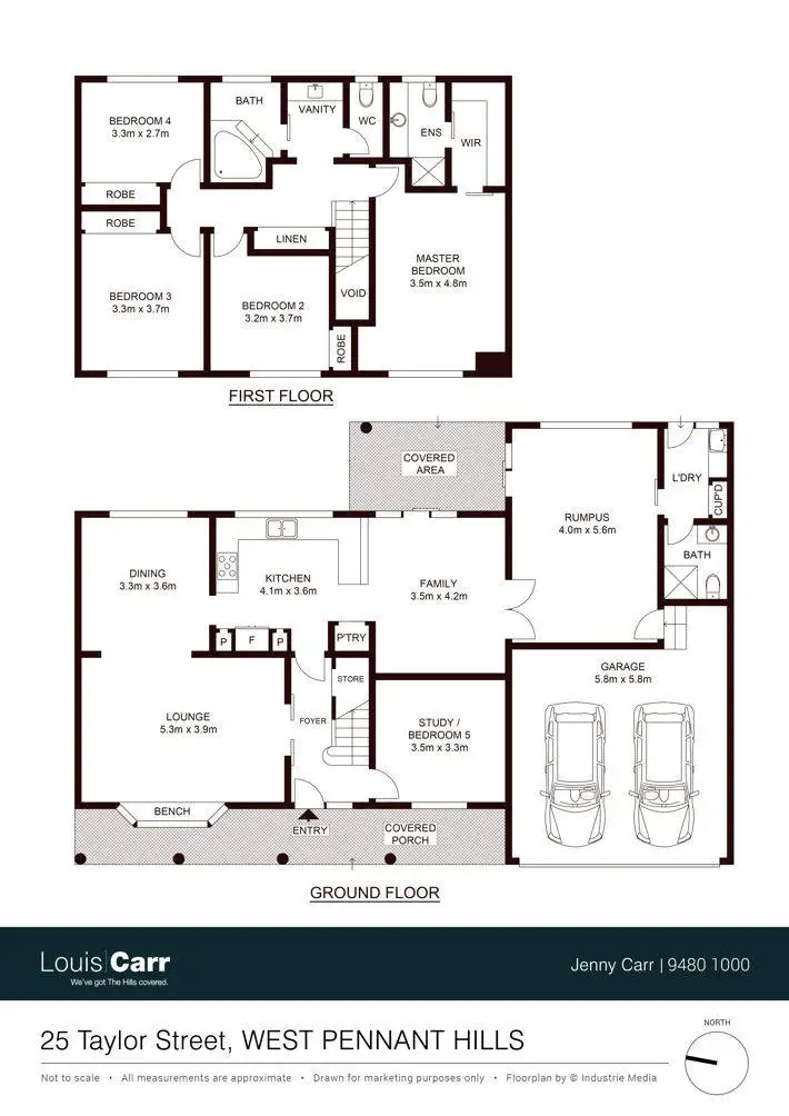 Floorplan of Homely house listing, 25 Taylor Street, West Pennant Hills NSW 2125