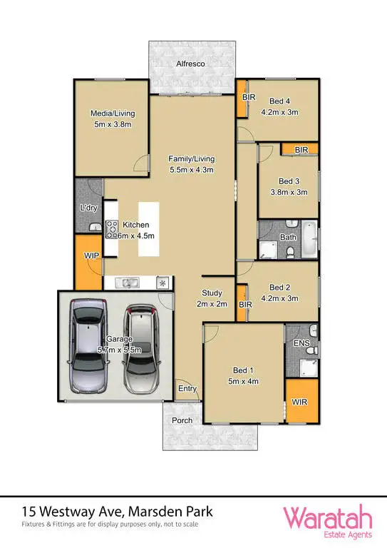 Floorplan of Homely house listing, 15 Westway Avenue, Marsden Park NSW 2765