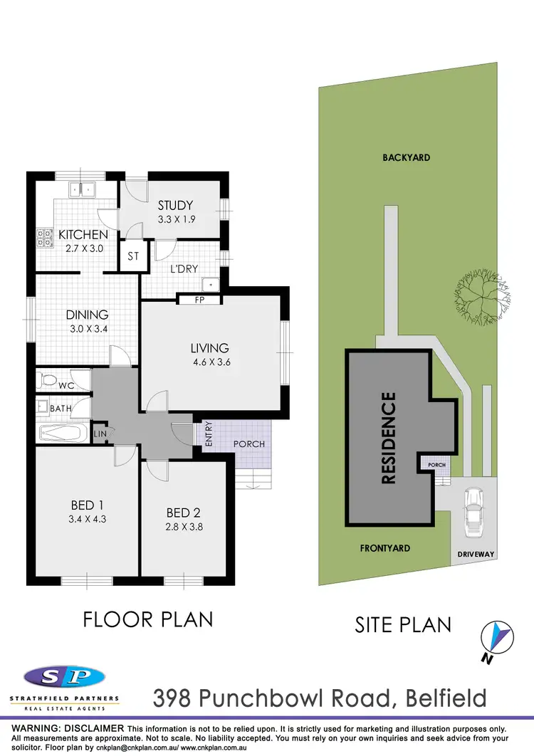 Floorplan of Homely house listing, 398 Punchbowl Road, Belfield NSW 2191