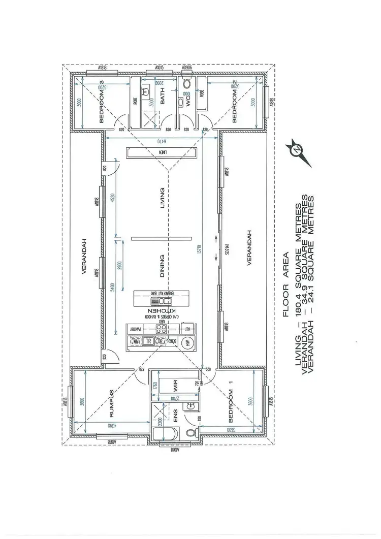 Floorplan of Homely house listing, 65 Barnes Road, South Spreyton TAS 7310