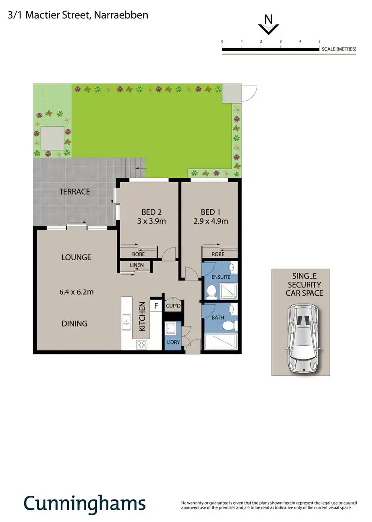 Floorplan of Homely apartment listing, 3/1 Mactier Street, Narrabeen NSW 2101