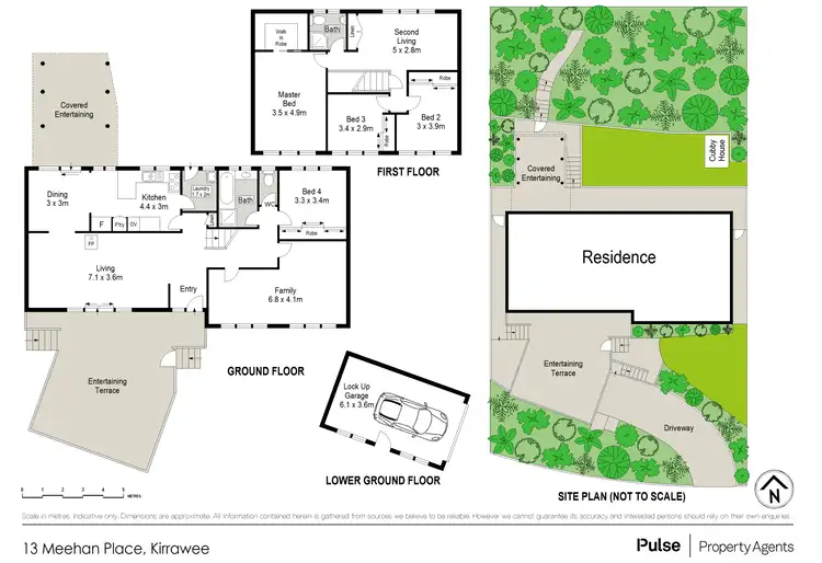 Floorplan of Homely house listing, 13 Meehan Place, Kirrawee NSW 2232
