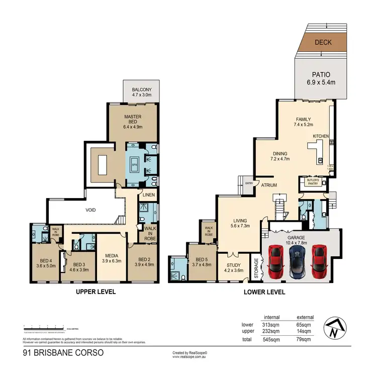 Floorplan of Homely house listing, 91 Brisbane Corso, Fairfield QLD 4103