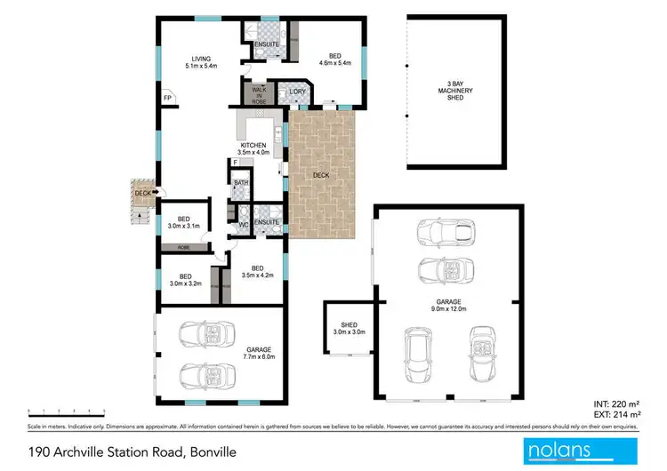 Floorplan of Homely house listing, 190 Archville Station Road, Bonville NSW 2450