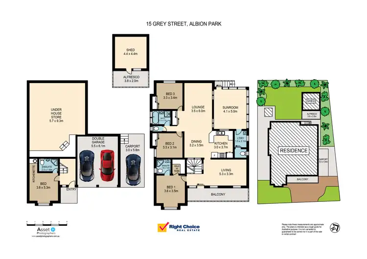 Floorplan of Homely house listing, 15 Grey Street, Albion Park NSW 2527