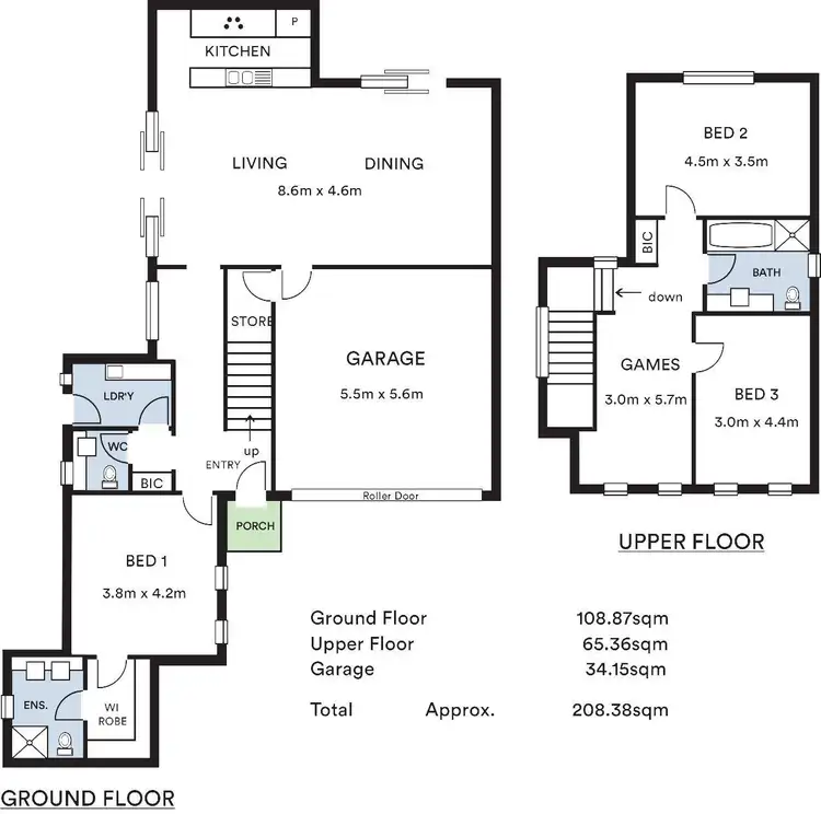 Floorplan of Homely house listing, 4/3C Broden Road, West Beach SA 5024