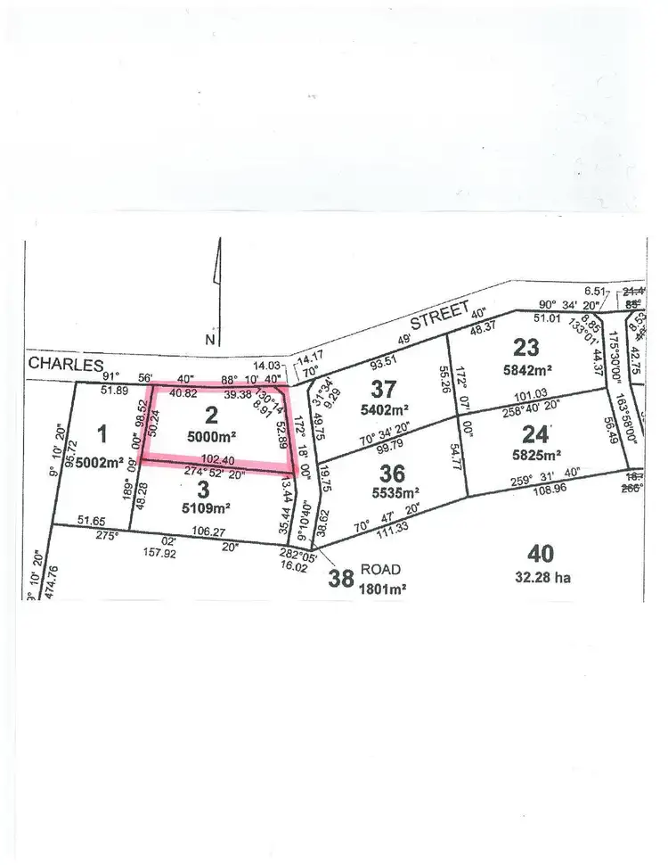 Floorplan of Homely land listing, 4 Moorings Drive, Squeaking Point TAS 7307