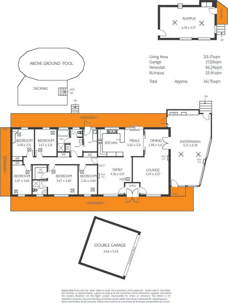 Floorplan of Homely house listing, 18a Rebecca Avenue, Auldana SA 5072