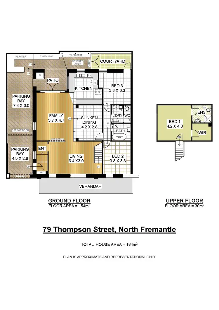 Floorplan of Homely apartment listing, 9/79 Thompson Road, North Fremantle WA 6159