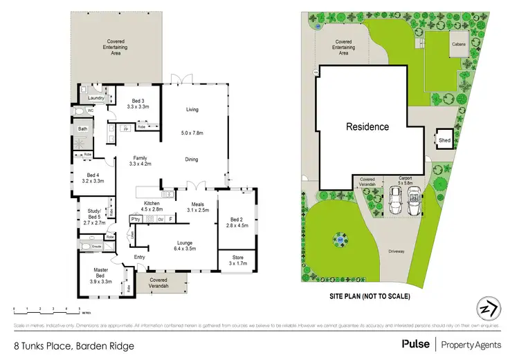 Floorplan of Homely house listing, 8 Tunks Place, Barden Ridge NSW 2234