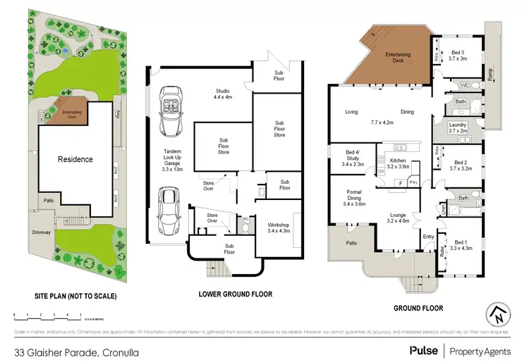 Floorplan of Homely house listing, 33 Glaisher Parade, Cronulla NSW 2230