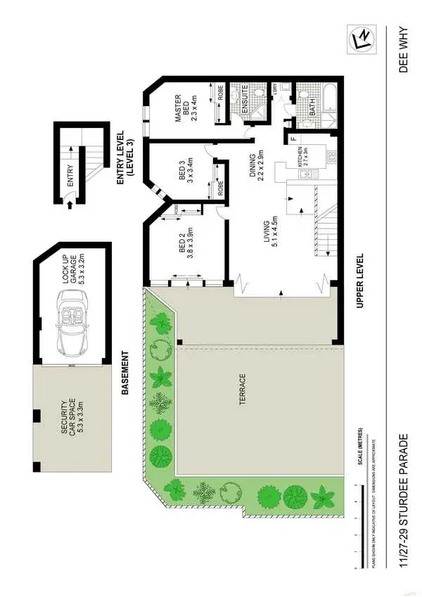 Floorplan of Homely apartment listing, 11/27-29 Sturdee Parade, Dee Why NSW 2099