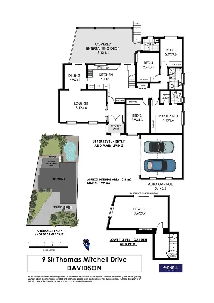 Floorplan of Homely house listing, 9 Sir Thomas Mitchell Drive, Davidson NSW 2085
