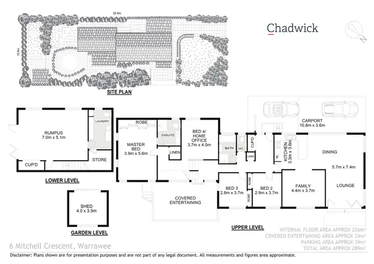 Floorplan of Homely house listing, 6 Mitchell Crescent, Warrawee NSW 2074